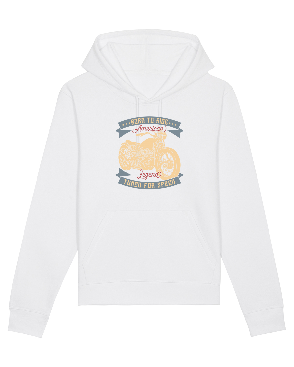 Hanorac Unisex Drummer White