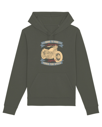 Born to Ride American Legend Motorcycle Khaki