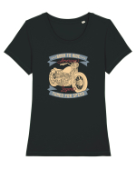 Born to Ride American Legend Motorcycle Tricou mânecă scurtă guler larg fitted Damă Expresser