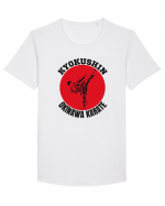 Kyokushin Karate  Tricou mânecă scurtă guler larg Bărbat Skater