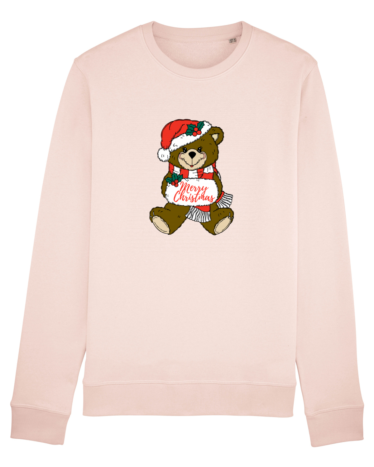 Bluză mânecă lungă Unisex Rise Candy Pink