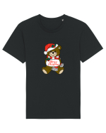Craciun Fericit Din Partea Ursuletului De Plus Tricou mânecă scurtă Unisex Rocker
