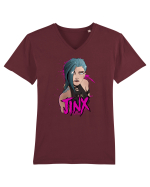 Arcane JINX Tricou mânecă scurtă guler V Bărbat Presenter