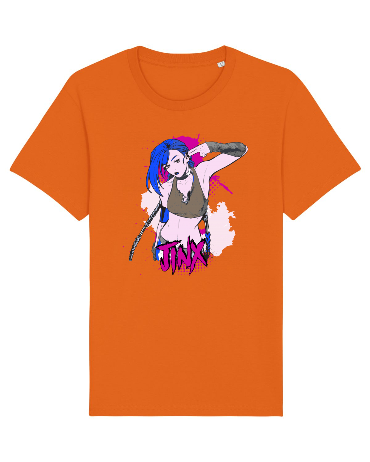 Tricou mânecă scurtă Unisex Rocker Bright Orange