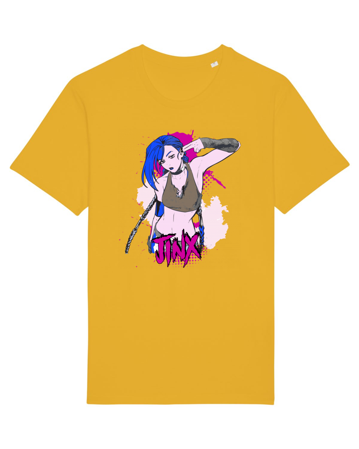 Tricou mânecă scurtă Unisex Rocker Spectra Yellow