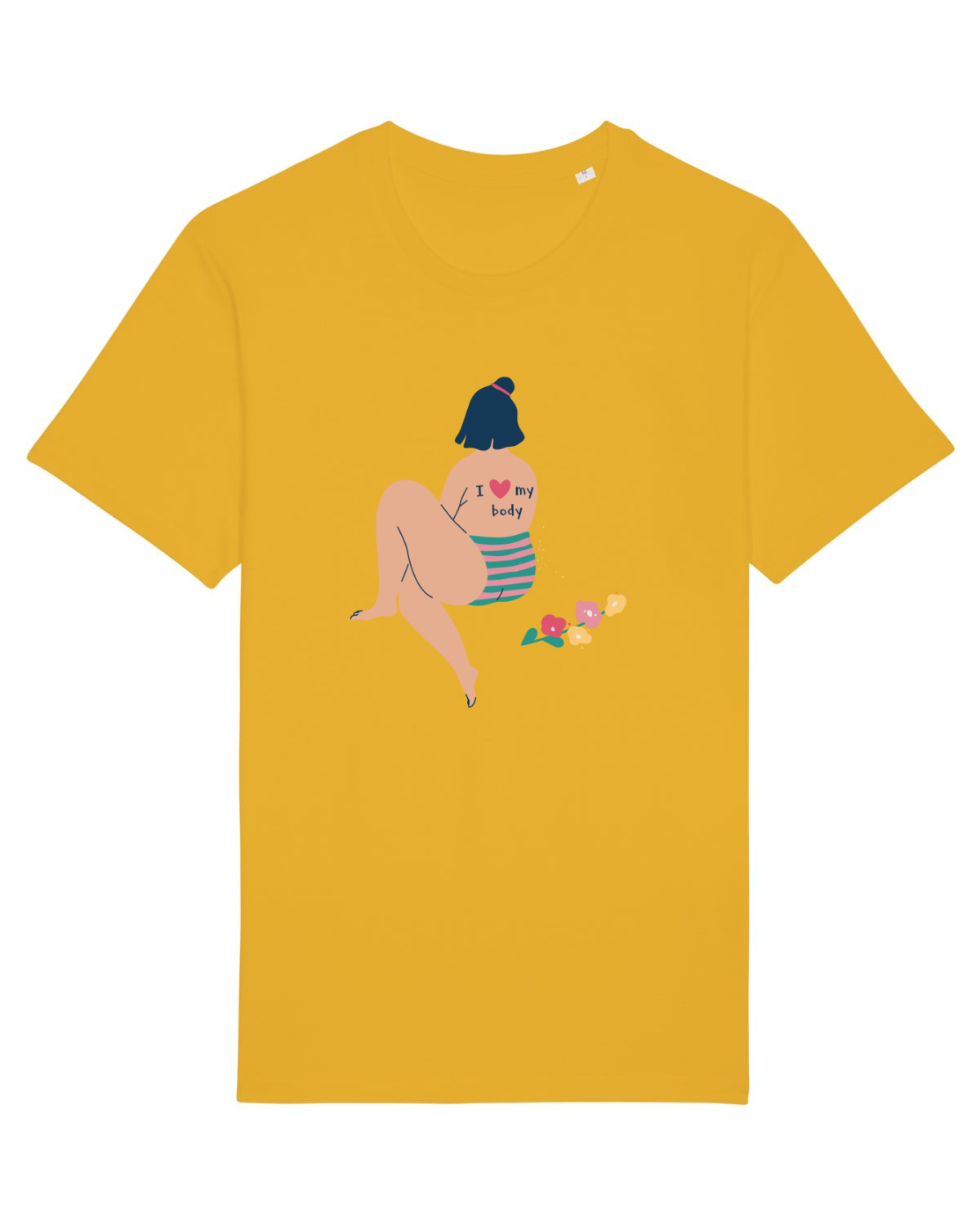 Tricou mânecă scurtă Unisex Rocker Spectra Yellow
