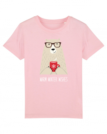 Warm Winter Wishes Cotton Pink