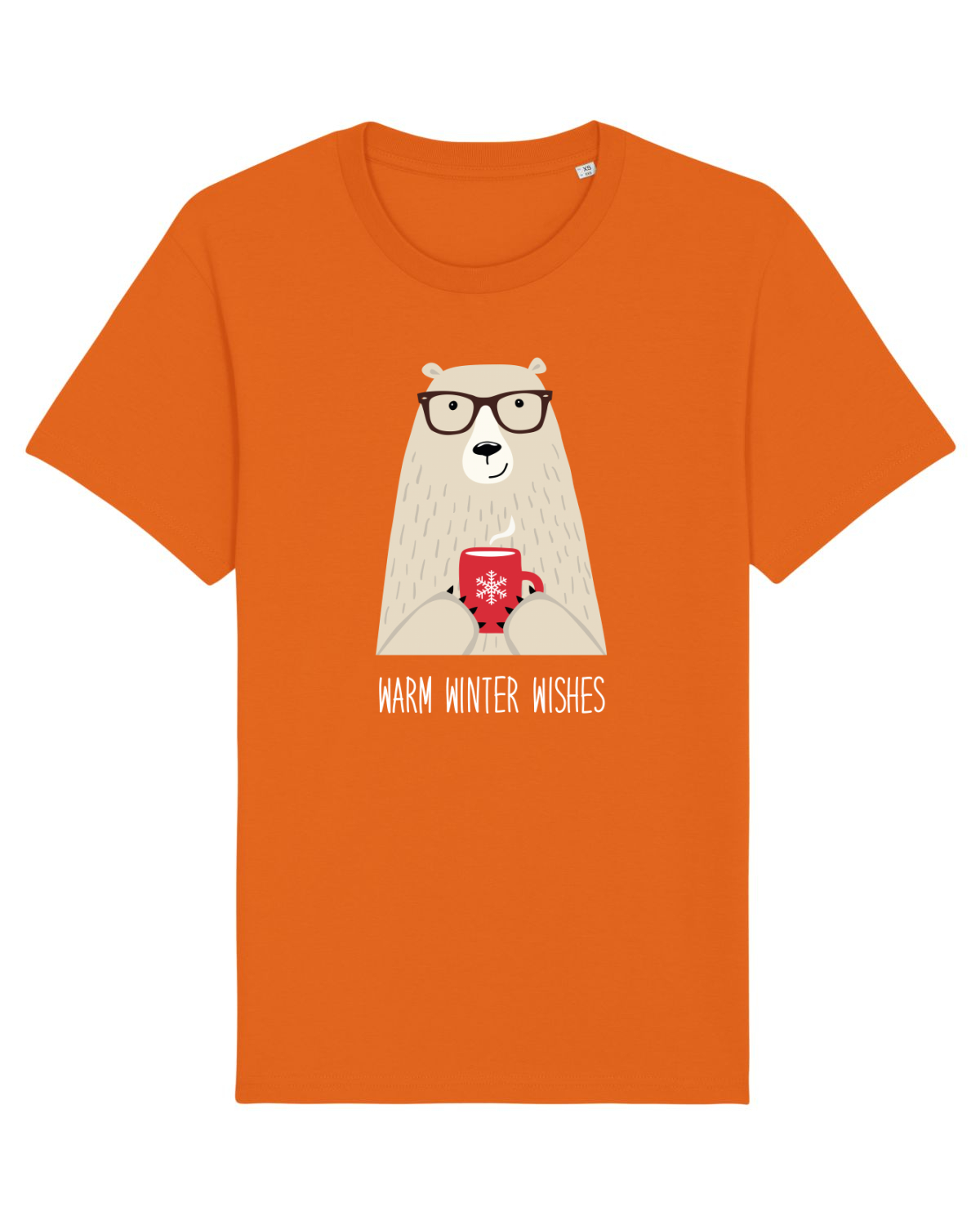 Tricou mânecă scurtă Unisex Rocker Bright Orange