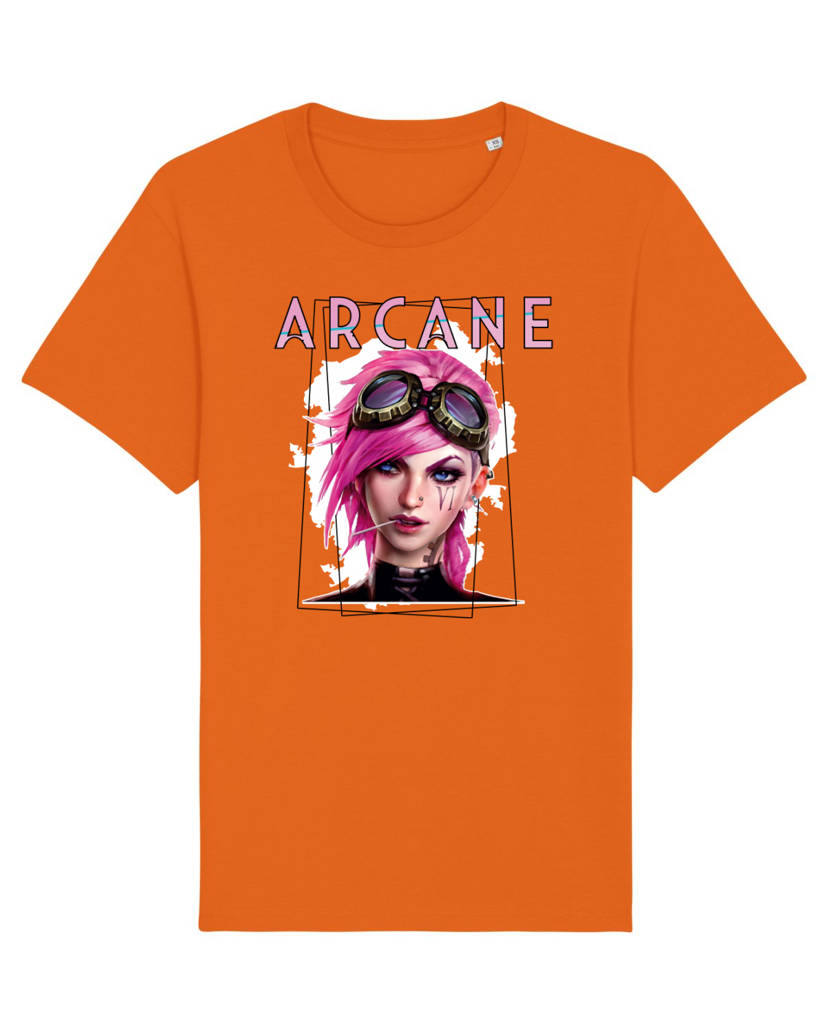 Tricou mânecă scurtă Unisex Rocker Bright Orange