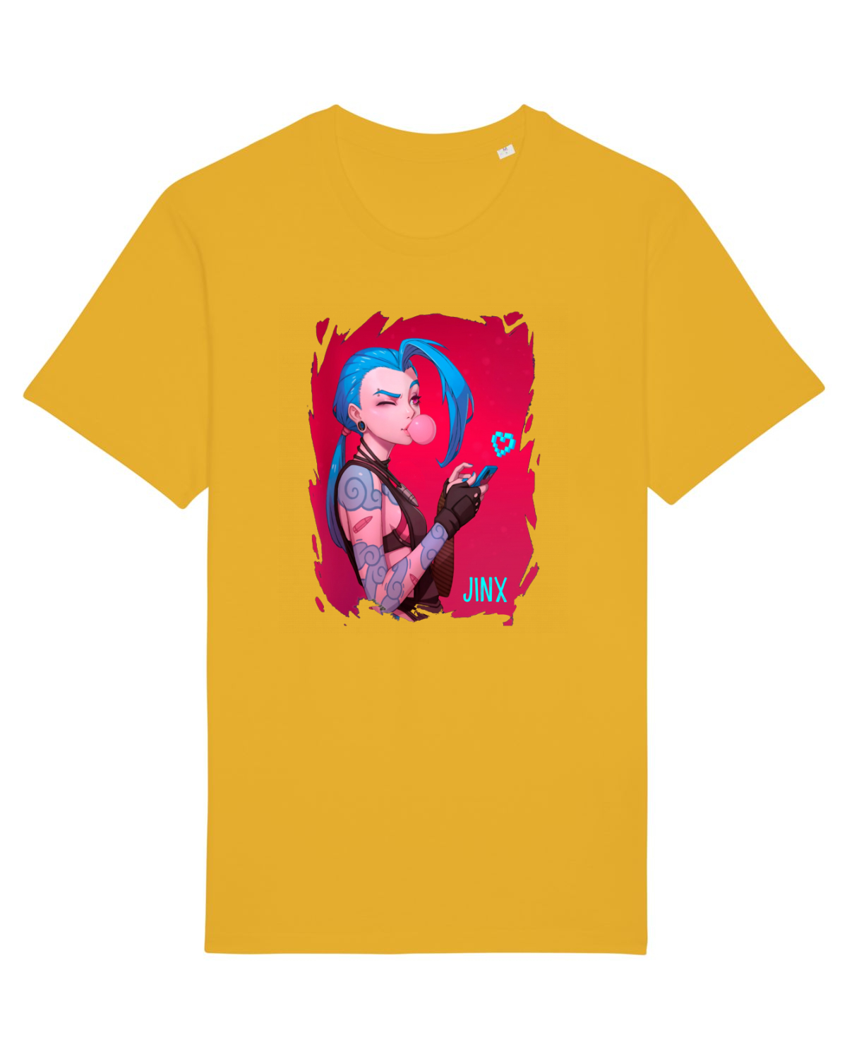 Tricou mânecă scurtă Unisex Rocker Spectra Yellow