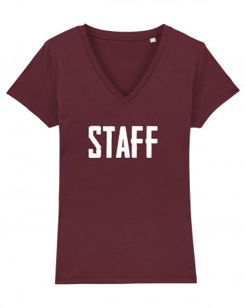 STAFF Burgundy