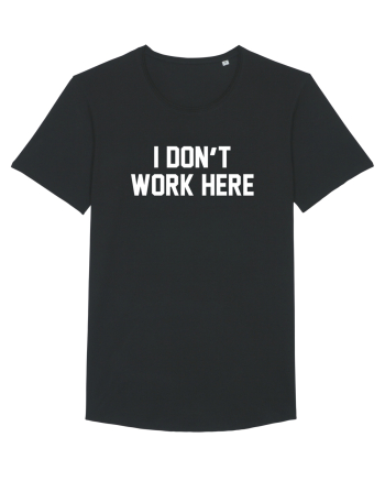 I don't work here Black