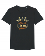 Do not be afraid to be great Tricou mânecă scurtă guler larg Bărbat Skater