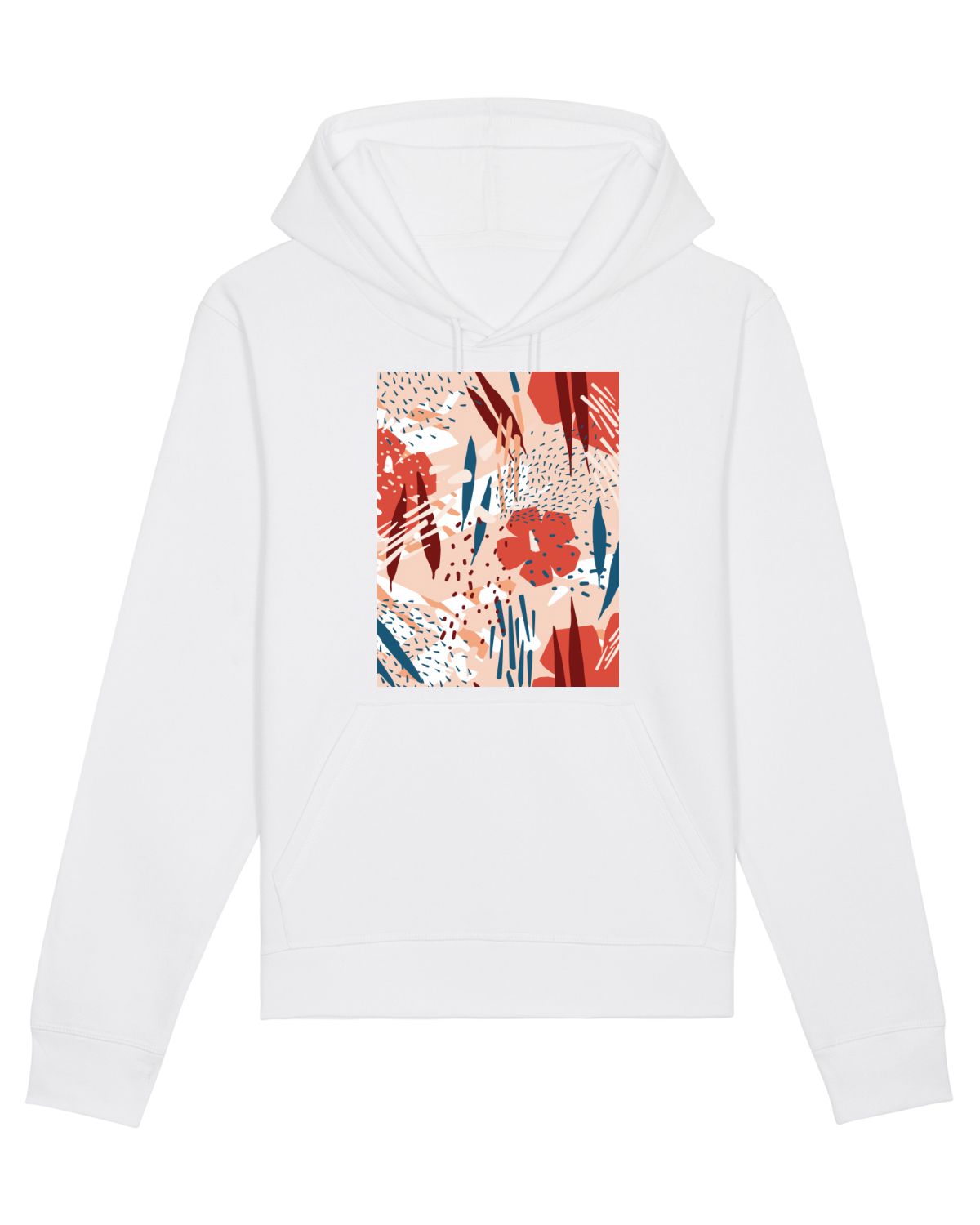 Hanorac Unisex Drummer White