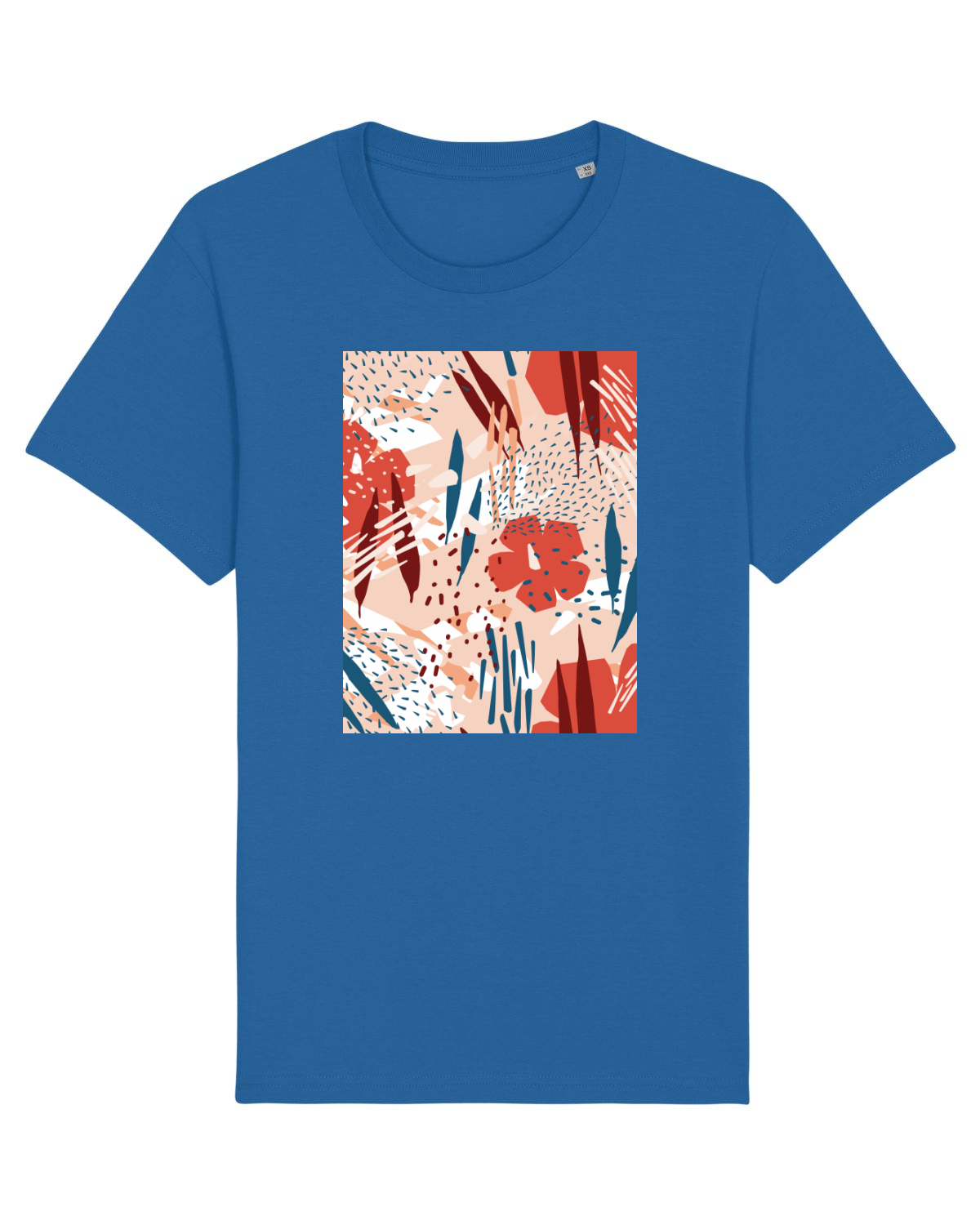 Tricou mânecă scurtă Unisex Rocker Royal Blue