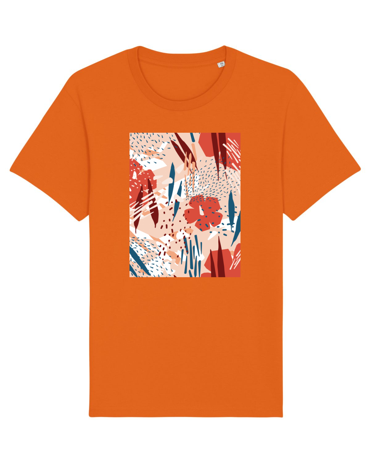 Tricou mânecă scurtă Unisex Rocker Bright Orange