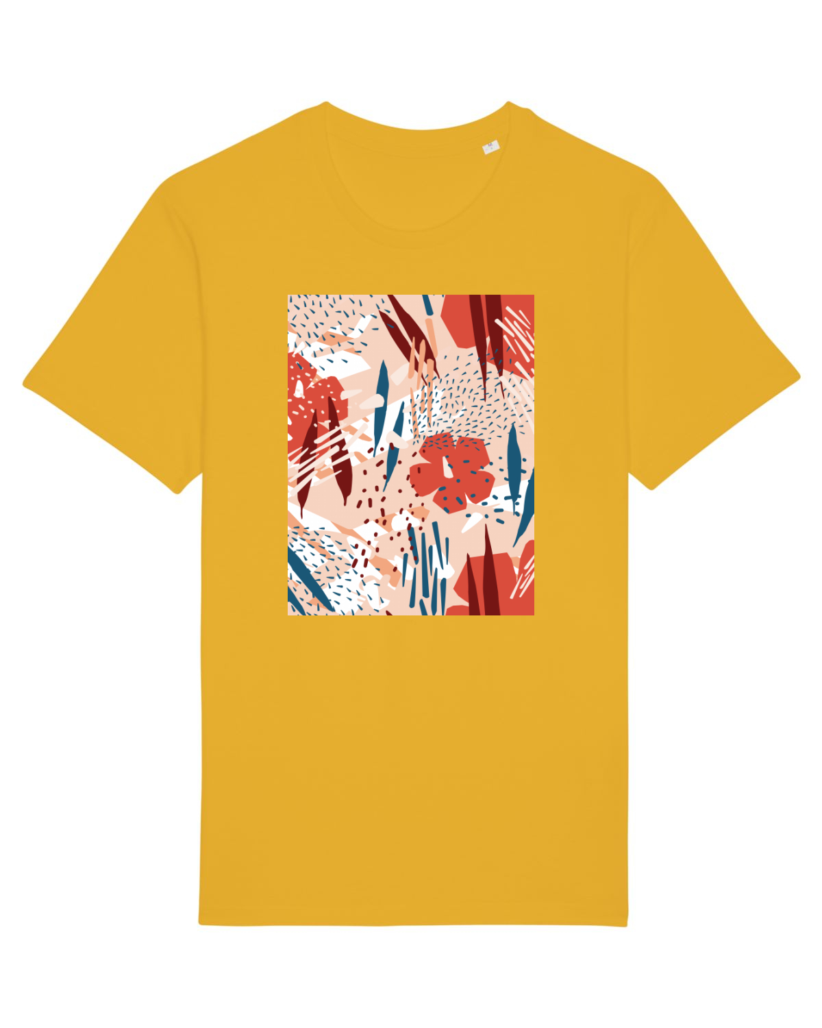 Tricou mânecă scurtă Unisex Rocker Spectra Yellow