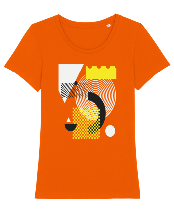 Geometry Bright Orange