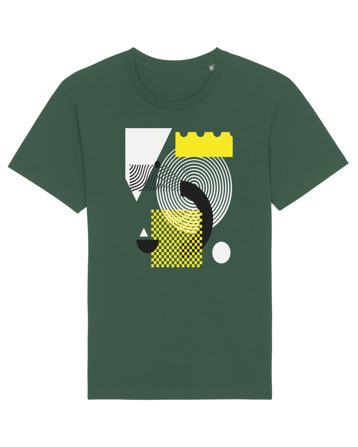 Tricou mânecă scurtă Unisex Rocker Bottle Green