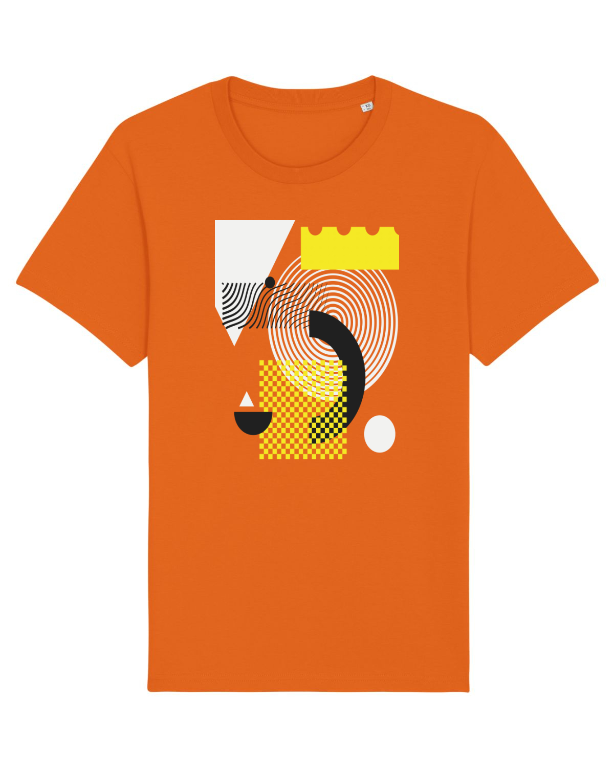 Tricou mânecă scurtă Unisex Rocker Bright Orange