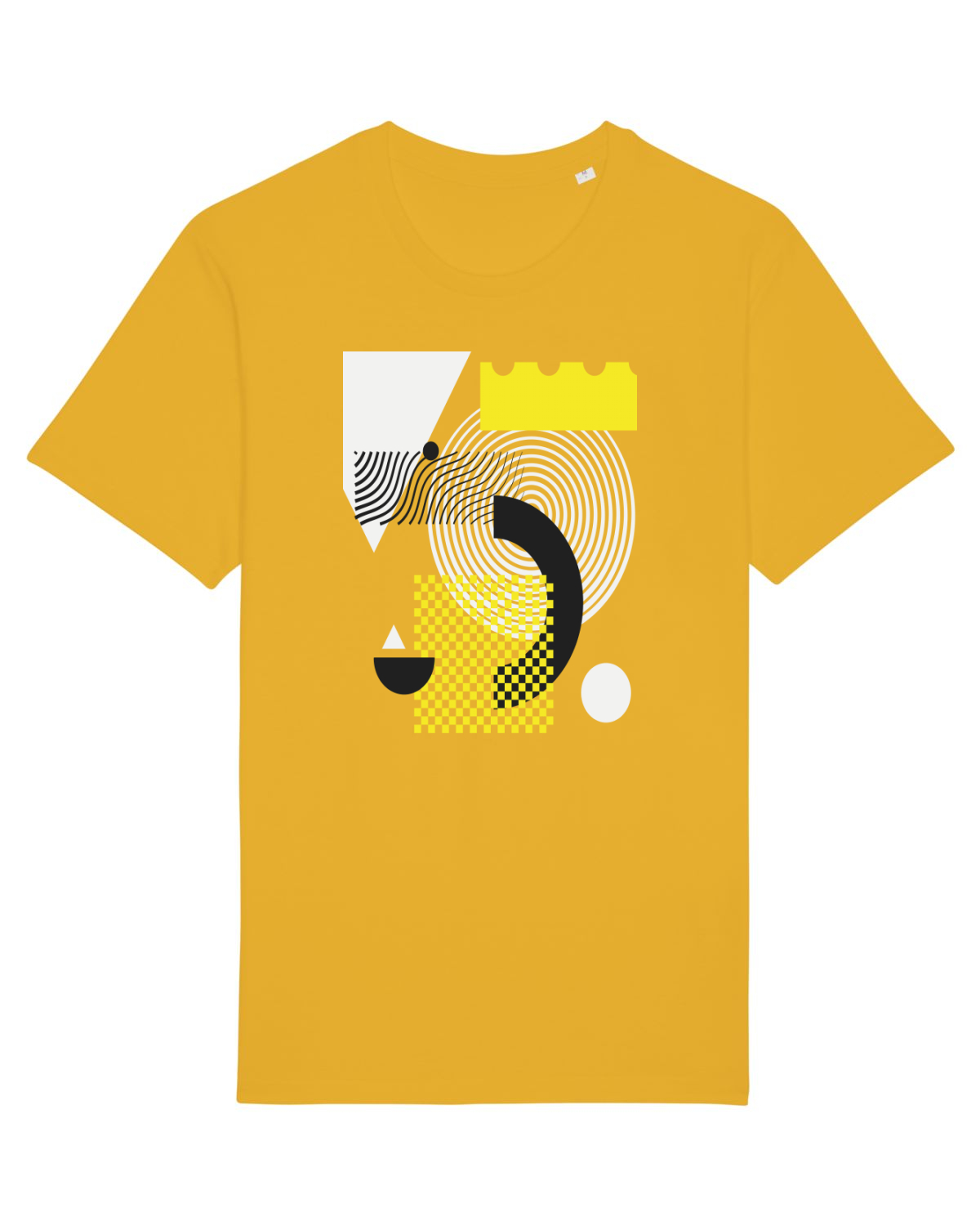 Tricou mânecă scurtă Unisex Rocker Spectra Yellow