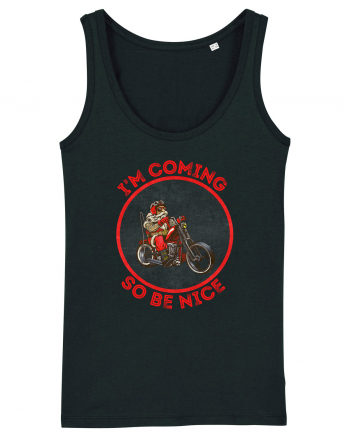 Biker Santa Black