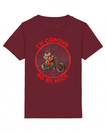 Biker Santa Burgundy