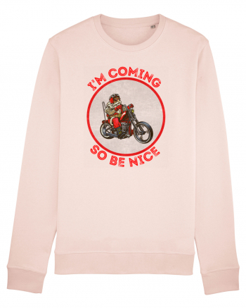 Biker Santa Candy Pink