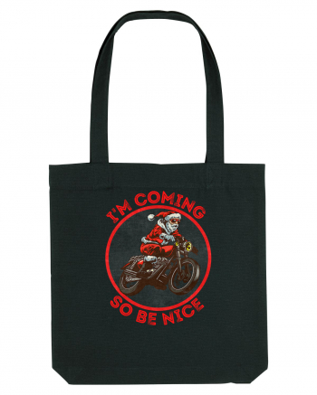 Biker Santa Black