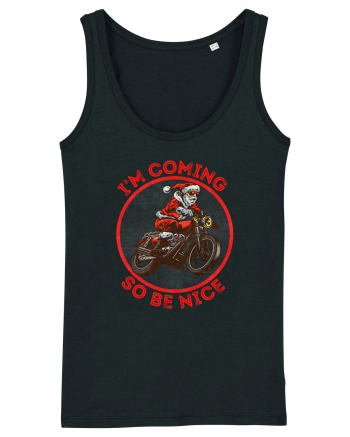 Biker Santa Black