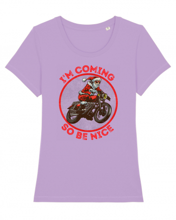 Biker Santa Lavender Dawn