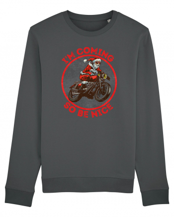 Biker Santa Anthracite