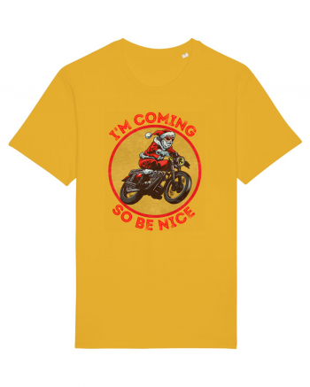 Biker Santa Spectra Yellow