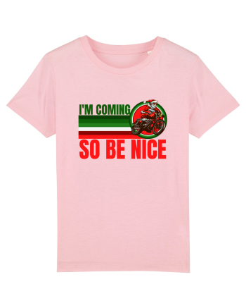 Biker Santa Cotton Pink