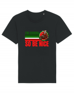 Biker Santa Tricou mânecă scurtă Unisex Rocker