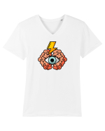 Brainstorming Tricou mânecă scurtă guler V Bărbat Presenter