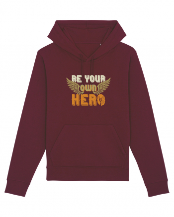 Be your Own Hero Burgundy