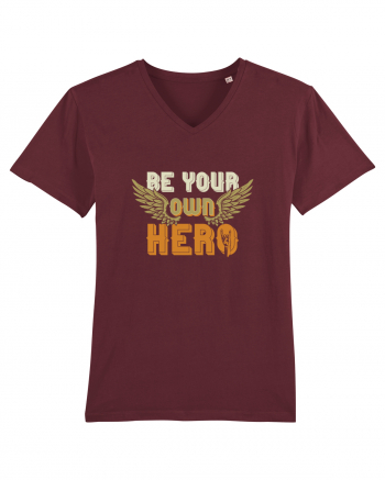 Be your Own Hero Burgundy