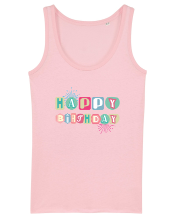 Happy Birthday ! Cotton Pink
