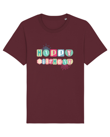 Happy Birthday ! Burgundy