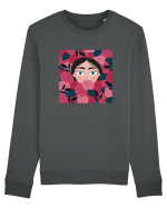 Rose Garden Bluză mânecă lungă Unisex Rise