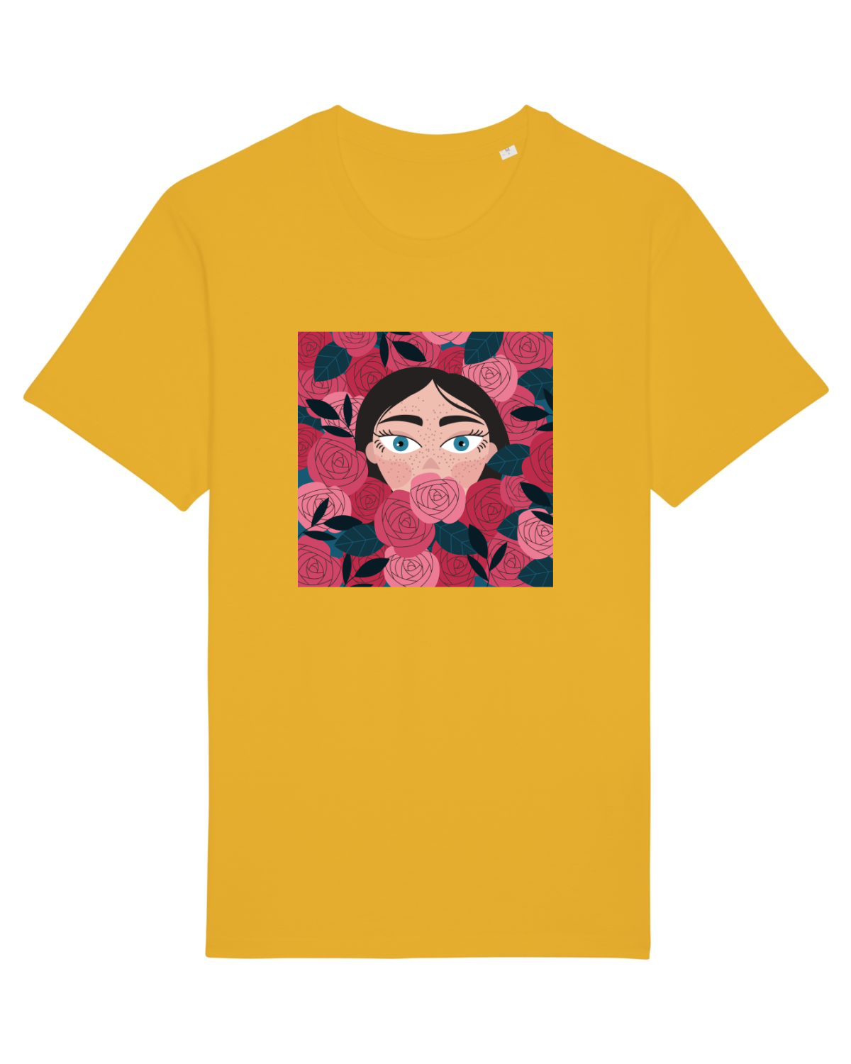 Tricou mânecă scurtă Unisex Rocker Spectra Yellow