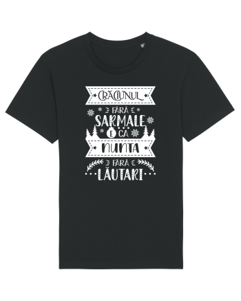 Craciunul fara sarmale v2 - alb Black