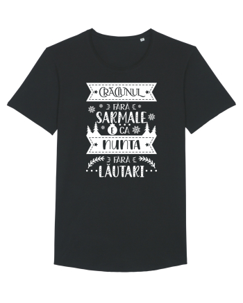 Craciunul fara sarmale v2 - alb Black