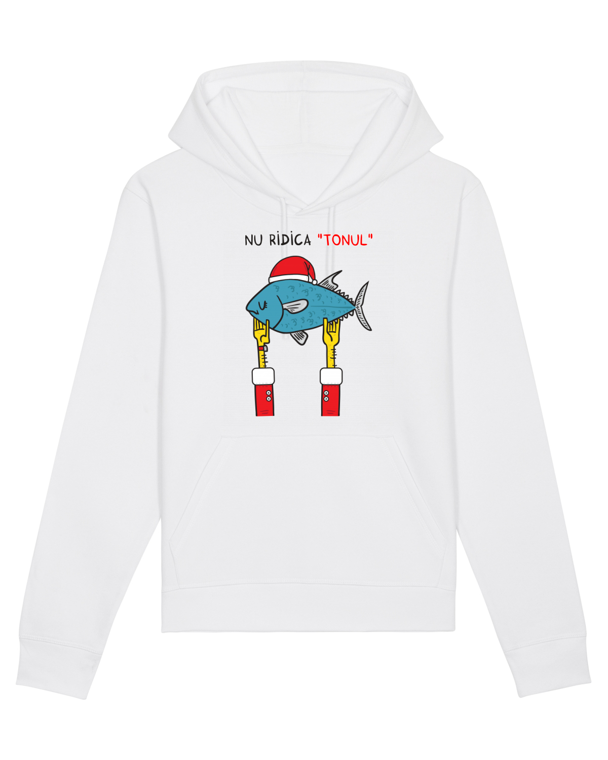 Hanorac Unisex Drummer White