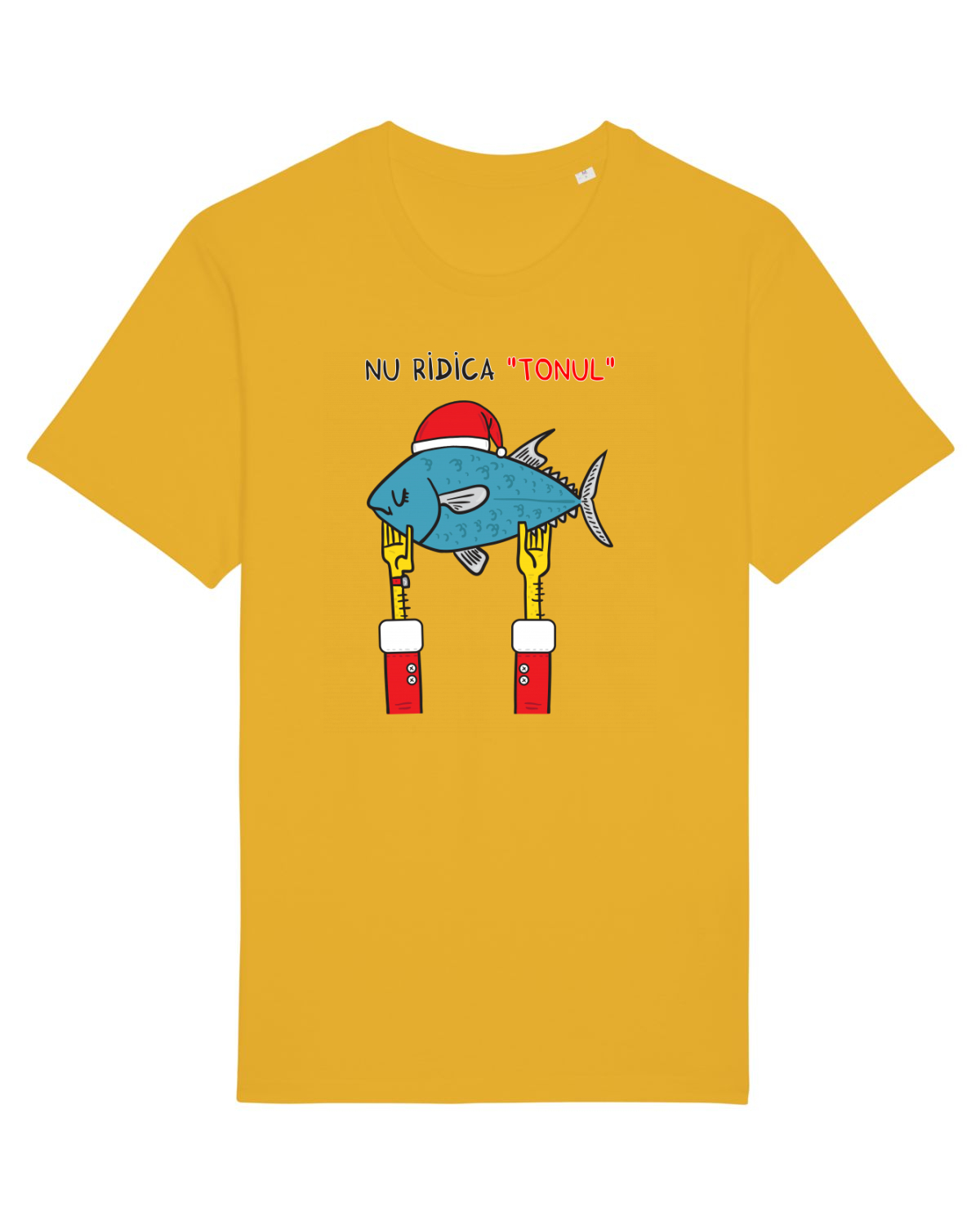 Tricou mânecă scurtă Unisex Rocker Spectra Yellow