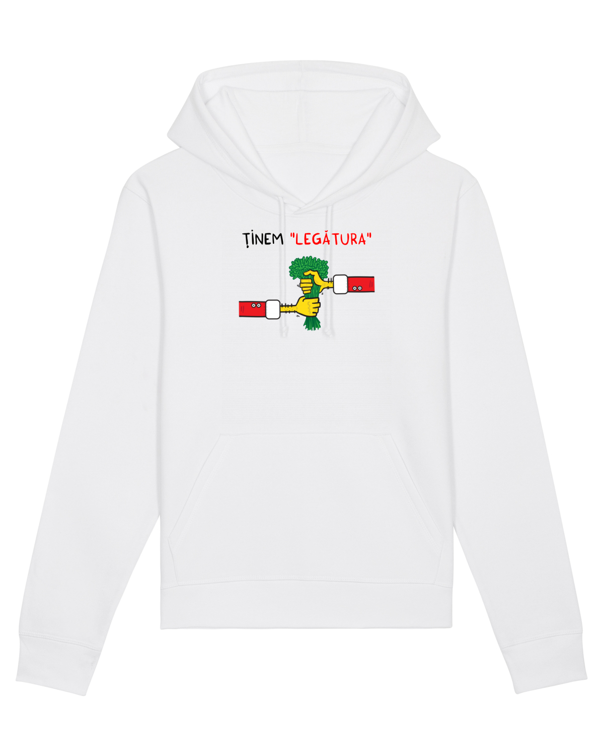 Hanorac Unisex Drummer White