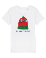 Cu musca pe căciulă... de Crăciun Tricou mânecă scurtă  Copii Mini Creator