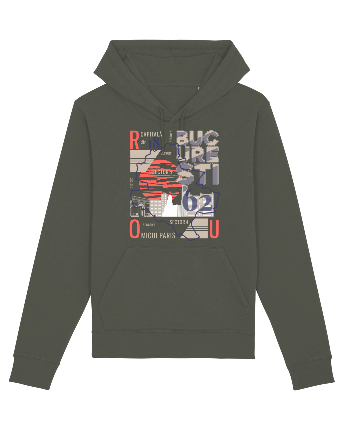 Hanorac Unisex Drummer Khaki