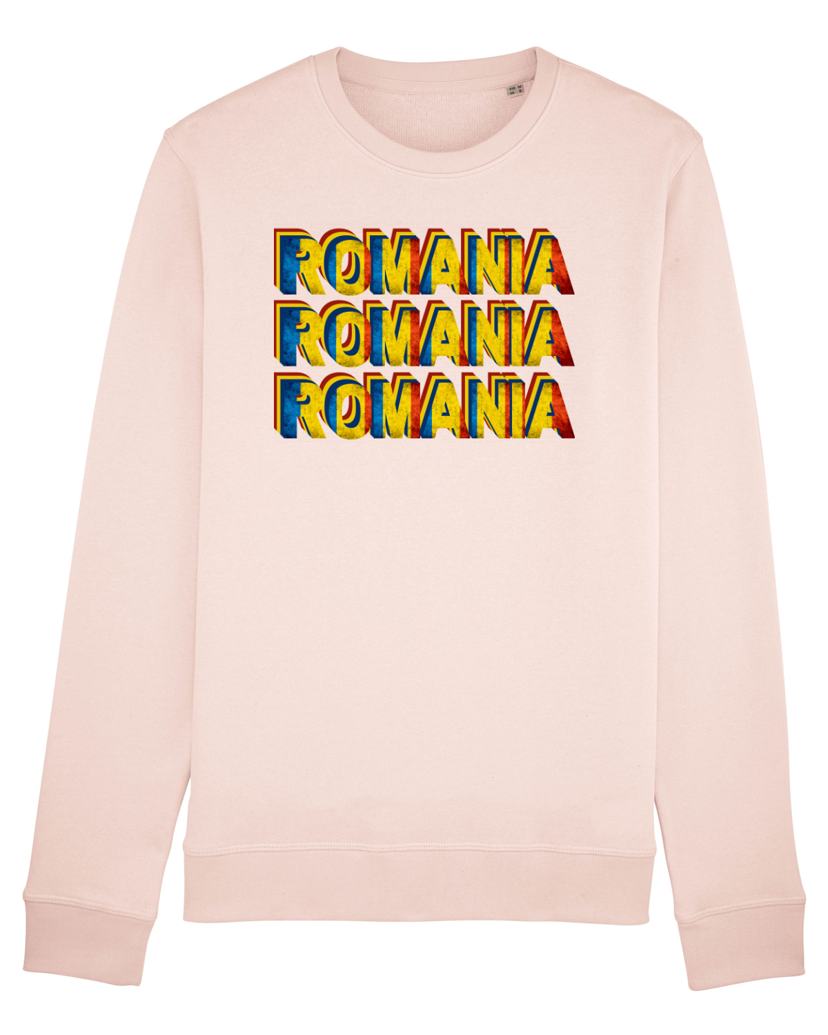 Bluză mânecă lungă Unisex Rise Candy Pink